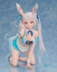 Original Character by DSmile Bunny Series Statue 1/4 Chris Aqua Blue Bare Leg Ver. 24 cm