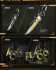 Punishing: Gray Raven Action Figure 1/9 Nanami Pulse Metal Seamless Action Figure 20 cm