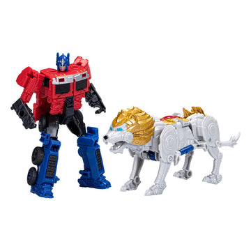 Transformers: Rise of the Beasts Beast Alliance Combiner Action Figure 2-Pack Optimus Prime & Lionblade 13 cm