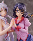 Nekomonogatari Monogatari Series PVC Statues Tsubasa Hanekawa Set (re-run) 19 cm