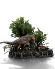 Jurassic Park Demi Art Scale Statue 1/20 T-Rex Chase 30 cm