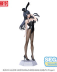 Rascal Does Not Dream of Bunny Girl Senpai PVC Statue Desktop x Decorate Collections Mai Sakurajima 17 cm