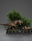 Jurassic Park Demi Art Scale Statue 1/20 T-Rex Chase 30 cm