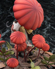 The Mushroom Girls PVC Statue 1/1 No.6 Marasmius Haematocephalus 23 cm