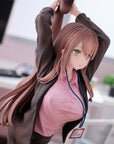 Original Character PVC Statue 1/4 OL-chan Who Doesn't Want to Go to Work Pink Ver. 26 cm