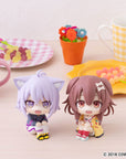 Hololive Production Look Up PVC Statue Korone Inugami & Okayu Nekomata 11 cm