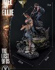 The Last of Us Part I Ultimate Premium Masterline Series Statue Joel & Ellie Deluxe Bonus Version (The Last of Us Part I) 73 cm