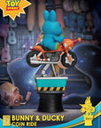 Disney Coin Ride Series D-Stage PVC Diorama Bunny & Ducky 16 cm
