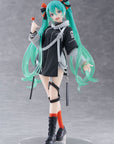Hatsune Miku Wonderland PVC Statue Fashion Punk Ver. 18 cm