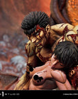 Berserk Ultimate Legacy Art Kentaro Miura Statue 1/4 Guts & Casca 72 cm