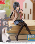 Rascal Does Not Dream of a Knapsack Kid PM Perching PVC Statue Mai Sakurajima 14 cm