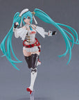 Hatsune Miku GT Project Plamatea Plastic Model Kit Racing Miku: 2023 Ver. 15 cm