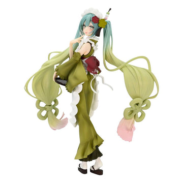 Hatsune Miku Exceed Creative PVC Statue Hatsune Miku Matcha Green Tea Parfait Ver. 20 cm
