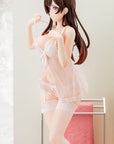 Rent-A-Girlfriend PVC Statue 1/6 Chizuru Mizuhara See-through lingerie figure angel white Ver. 23 cm
