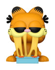 Garfield POP! Comics Vinyl Garfield w/Lasagna Pan 9 cm