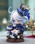 Genshin Impact PVC Statue Furina Amai Gogo no Sanbika Chibi Chara Ver. 13 cm