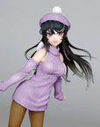 Rascal Does Not Dream of Bunny Girl Senpai Statue Mai Sakurajima Knit One-piece Ver. 23 cm
