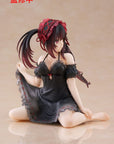 Date A Live V PVC Statue Desktop Cute Figure Kurumi Tokisaki Nightwear Ver. 13 cm