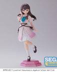 Love Live! Hasu no Sora Jogakuin School Idol Club PVC Statue Desktop x Decorate Collections Megumi Fujishima 17 cm