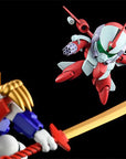 Mashin Hero Wataru Plastic Model Kit PLAMAX MS-17 Second Gun with Third Gun Parts 8 cm