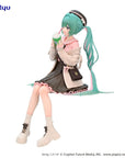 Hatsune Miku Noodle Stopper PVC Statue Autumn Date 16 cm