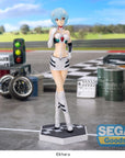 Evangelion Luminasta PVC Statue Evangelion Racing Rei Ayanami Pit Walk 21 cm