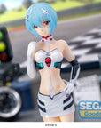 Evangelion Luminasta PVC Statue Evangelion Racing Rei Ayanami Pit Walk 21 cm