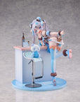 Original Character Statue 1/6 Blue Panda Coffee by Henriita 19 cm