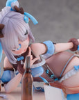 Original Character Statue 1/6 Blue Panda Coffee by Henriita 19 cm