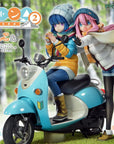 Laid-Back Camp Prisma Wing PVC Statue 1/7 Nadeshiko Kagamihara & Rin Shima 24 cm