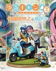 Laid-Back Camp Prisma Wing PVC Statue 1/7 Nadeshiko Kagamihara & Rin Shima 24 cm