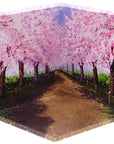 Dioramansion 200 Decorative Parts for Nendoroid and Figma Figures Cherry Blossom Road