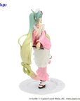 Hatsune Miku Exceed Creative PVC Statue Matcha Green Tea Parfait Cherry Blossom Ver. 20 cm