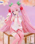 Hatsune Miku Noodle Stopper PVC Statue Sakura Miku 2024 15 cm