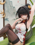 Date A Live: Spirit Pledge PVC Statue 1/7 Kurumi Tokisaki Ink Black China Dress Ver. 22 cm