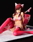Fairy Tail Statue 1/6 Erza Scarlet - Cherry Blossom CAT Gravure_Style 13 cm