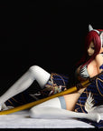 Fairy Tail Statue 1/6 Erza Scarlet - White Tiger CAT Gravure_Style 13 cm