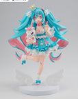 Hatsune Miku Tenitol PVC Statue Yumekawa Princess 21 cm