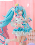 Hatsune Miku Tenitol PVC Statue Yumekawa Princess 21 cm