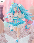 Hatsune Miku Tenitol PVC Statue Yumekawa Princess 21 cm