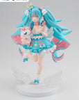 Hatsune Miku Tenitol PVC Statue Yumekawa Princess 21 cm