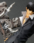 Trigun Badlands Rumble ARTFX J Statue 1/8 Nicholas D. Wolfwood Renewal Package Version 20 cm