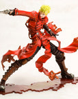 Trigun Badlands Rumble ARTFX J Statue 1/8 Vash The Stampede Renewal Package Version 19 cm
