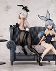 Original Character SSR PVC Statuen 1/7 Yi Ren Guan - House of Unhumans Jin Hua: Bunny Ver. + Qiao Er Combinatorial 23 cm