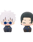 Jujutsu Kaisen Pote Raba Rubber Mascot mini Statue Satoru Gojo and Suguru Geto 8 cm