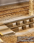 Plastic Kit Accessory Pit track 27 cm (re-run)