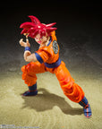 Dragon Ball Super S.H. Figuarts Action Figure Super Saiyan God Son Goku Saiyan God of Virture 14 cm