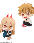 Chainsaw Man Look Up PVC Statues Denji & Power Limited Ver. 11 cm