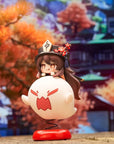 Genshin Impact PVC Statue Hu Tao Chibi Chara Yurayura Stand Ver. 10 cm