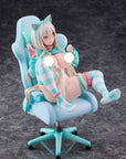 Original Character PVC 1/6 Nekomata Gamer Shiro 25 cm
